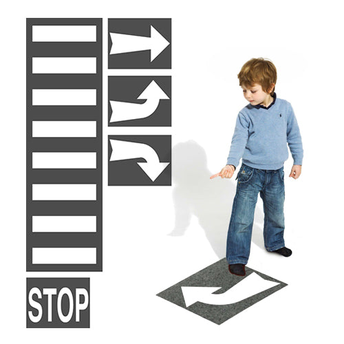 Tappeti Per Educazione Stradale Set 5 Pezzi