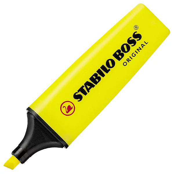 Evidenziatore Stabilo Boss Giallo