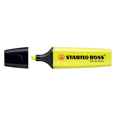 Evidenziatore Stabilo Boss Giallo