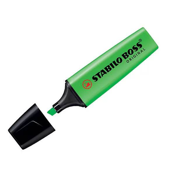 Evidenziatore Stabilo Boss Verde