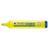 Evidenziatore Tratto Video Confezione 4 Colori Assortiti