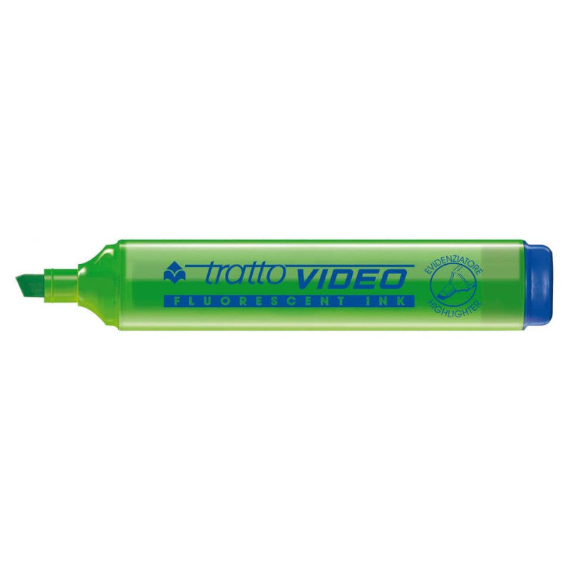 Evidenziatore Tratto Video Verde