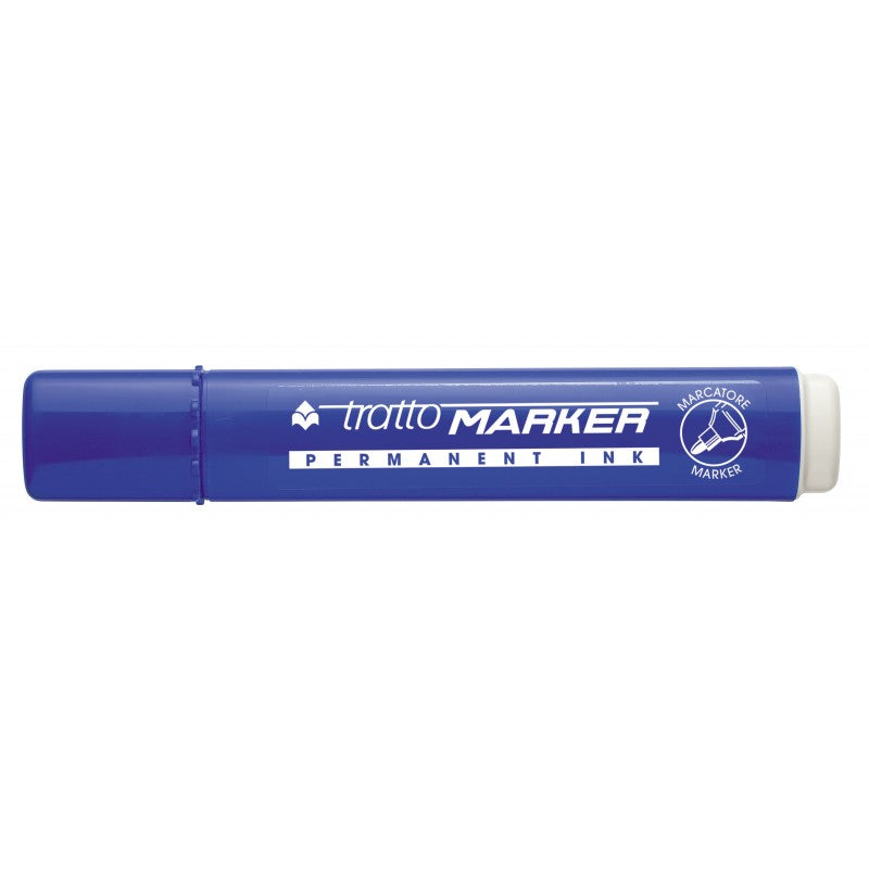 PENNARELLO INDELEBILE TRATTO MARKER P.TONDA BLU' Immagine secondaria del prodotto