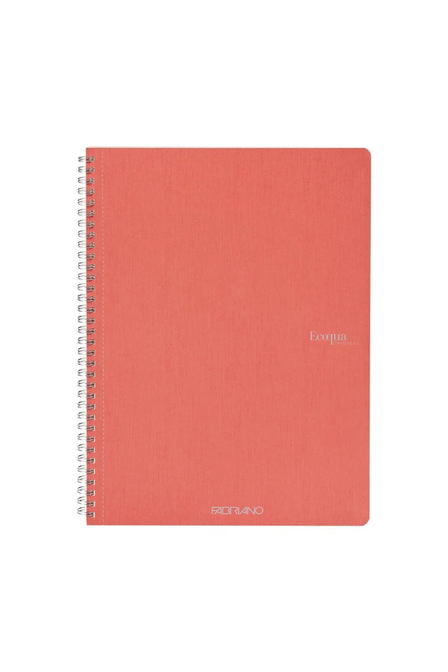 QUADERNO C/SPIRALE A4 ECOQUA QUADRETT. 0.5MM FLAMINGO