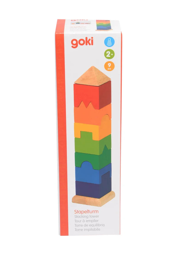 TORRE IMPILABILE IN LEGNO (9 PZ.)