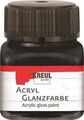 KREUL - VERNICE ACRILICA LUCIDA 20 ML -  SET 6 CLA