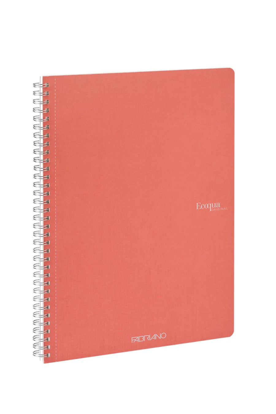 QUADERNO C/SPIRALE A4 ECOQUA QUADRETT. 0.5MM FLAMINGO