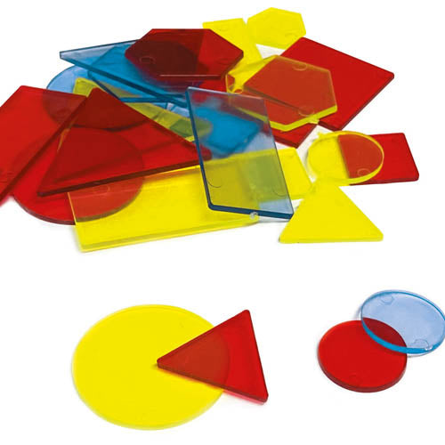 Figure Geometriche Trasparenti Set Pz.30