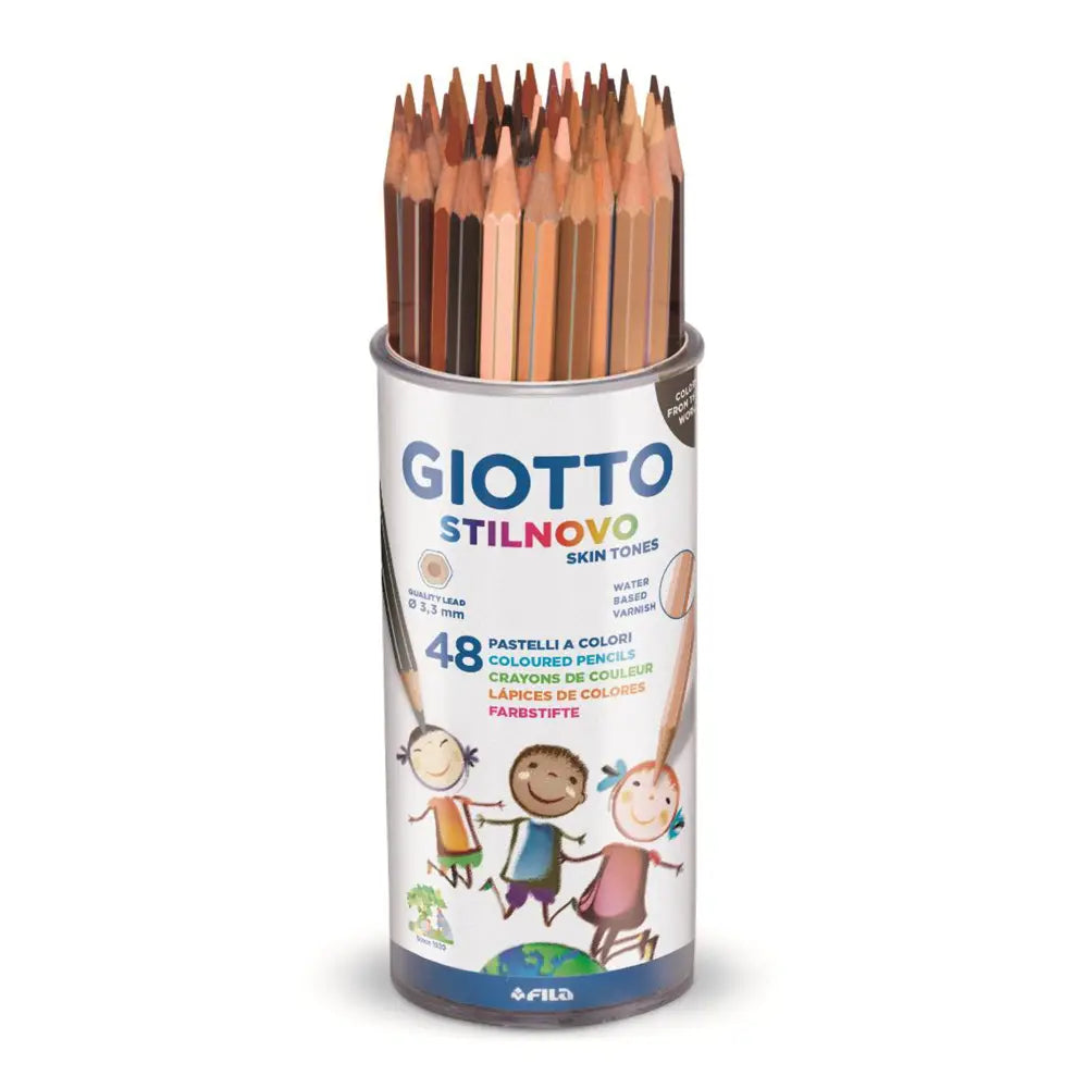 MATITE GIOTTO STILNOVO C COLORI DELLA PELLE Immagine principale del prodotto