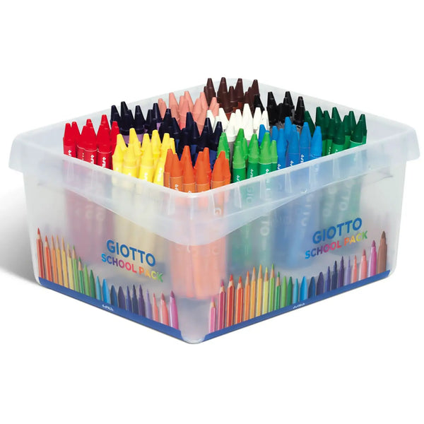 PASTELLI CERA GIOTTO CF.144 SCHOOLPACK