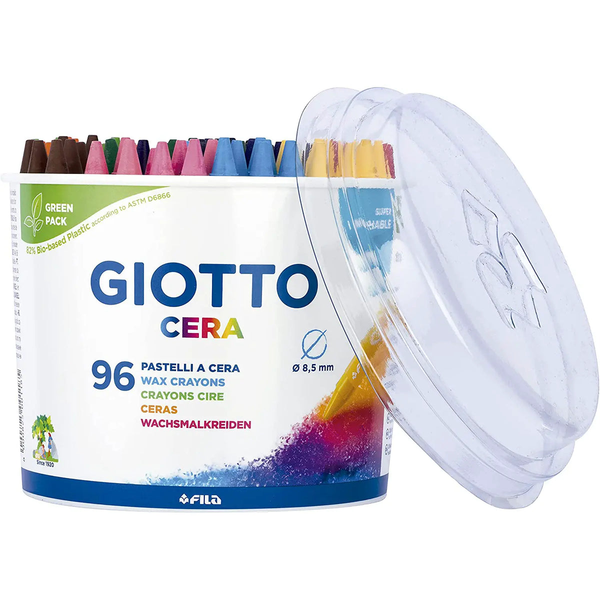 PASTELLI CERA GIOTTO CF.96  BARATTOLO