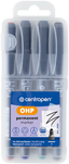 MARKER OHP PUNTA FINE - BUSTA 4 PZ. - COL. ASS.