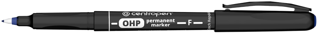 MARKER OHP PUNTA FINE - BUSTA 4 PZ. - COL. ASS.
