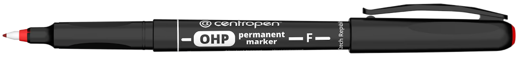 MARKER OHP PUNTA FINE - BUSTA 4 PZ. - COL. ASS.
