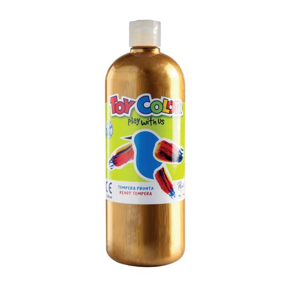TEMPERA METALLIZZATA TOY COLOR ML. 1000 ORO Immagine principale del prodotto