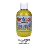 TEMPERA GLITTER ML. 250 GIALLO