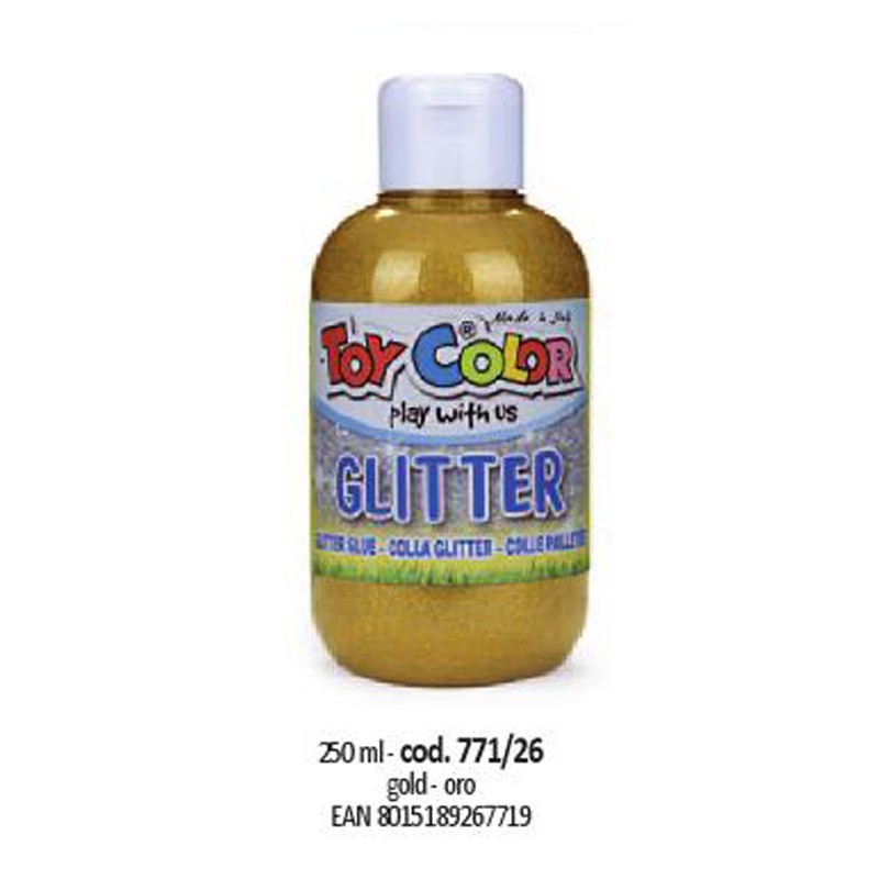 TEMPERA GLITTER ML. 250 ORO Immagine principale del prodotto