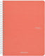 QUADERNO C/SPIRALE ECOQUA A5 1RIG CARTONATO FLAMINGO