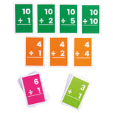 Flash Cards Divisioni 1/10 - 52 Pezzi