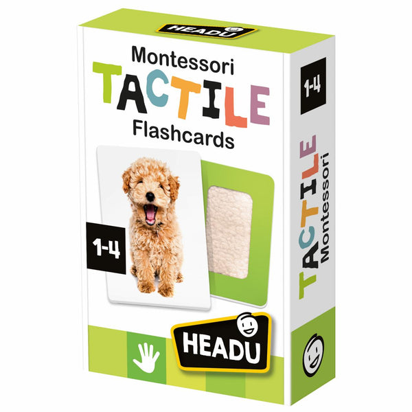 Flashcard Carte Smerigliate Tattili Montessori
