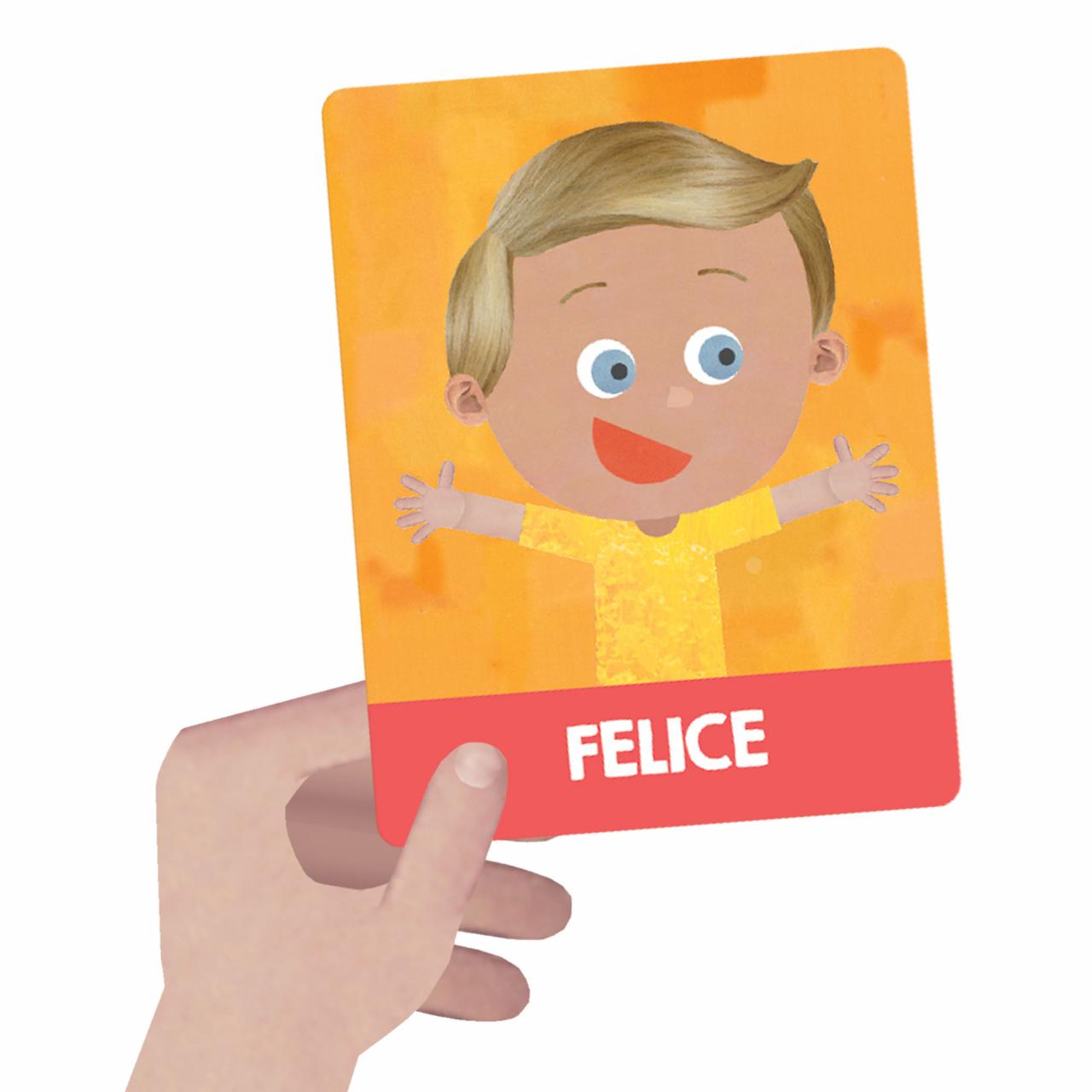 Flashcard Carte Delle Emozioni Montessori