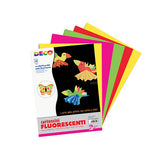 CARTONCINI FLUO - BUSTA 10 FOGLI CM. 50X70 COLORI