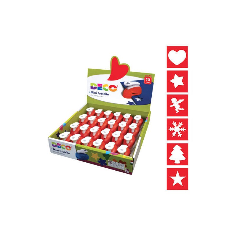 FUSTELLE MINI NATALE - EXPO 24 PEZZI ASSORTITI
