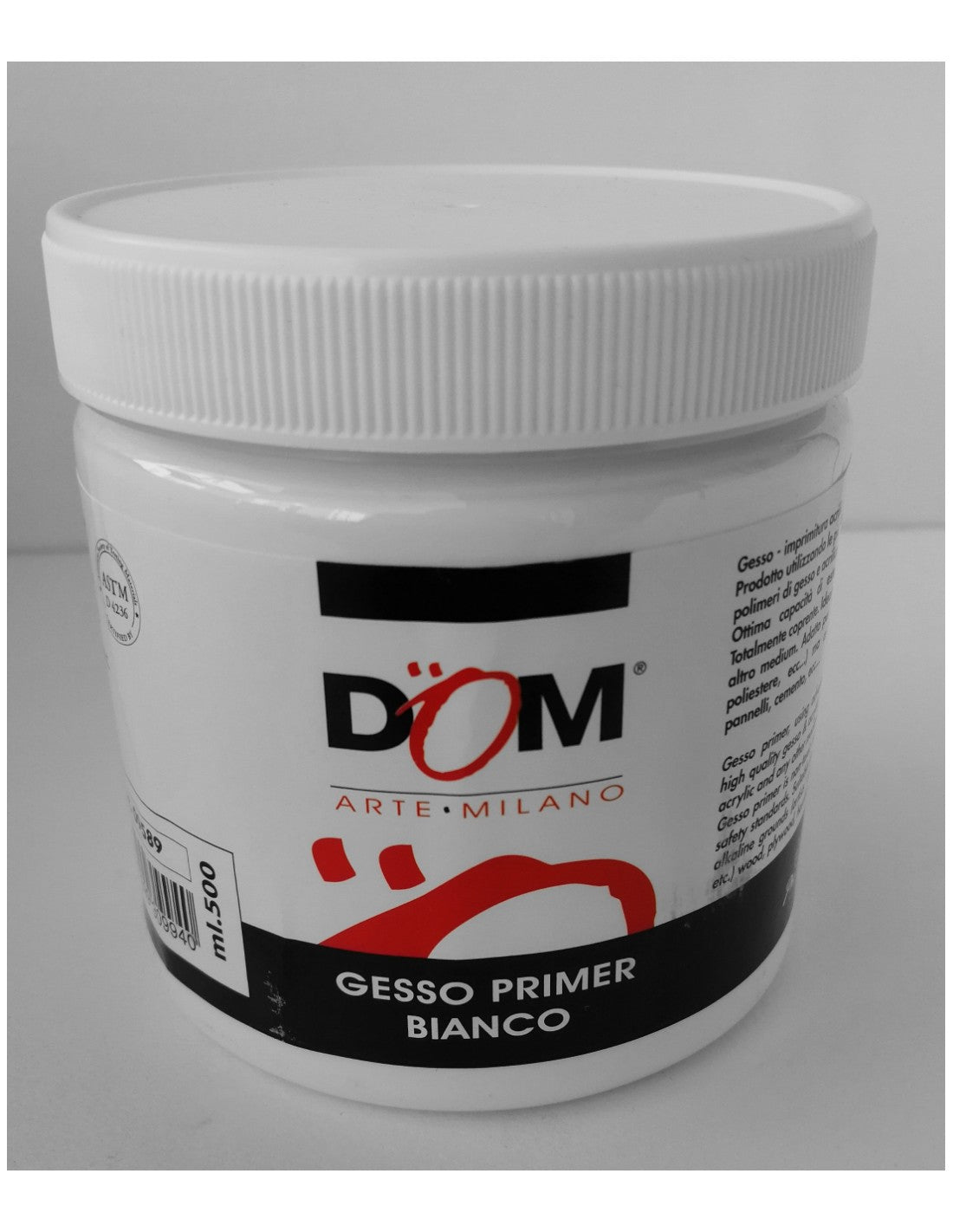 GESSO PRIMER BIANCO TITANIO - ML. 500
