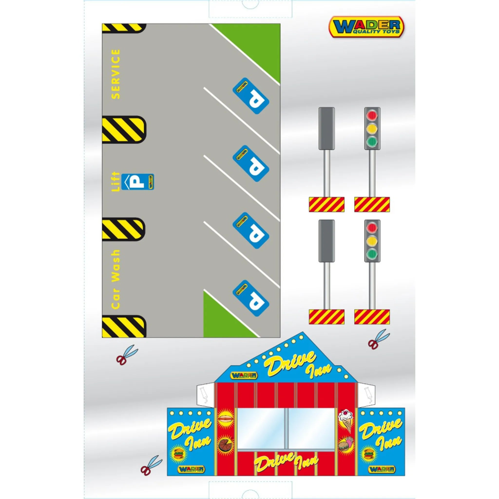 Garage Completo Di Accessori 80x90
