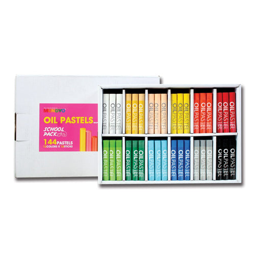 PASTELLI COLORATI - SET SCUOLA 144 PEZZI Immagine principale del prodotto