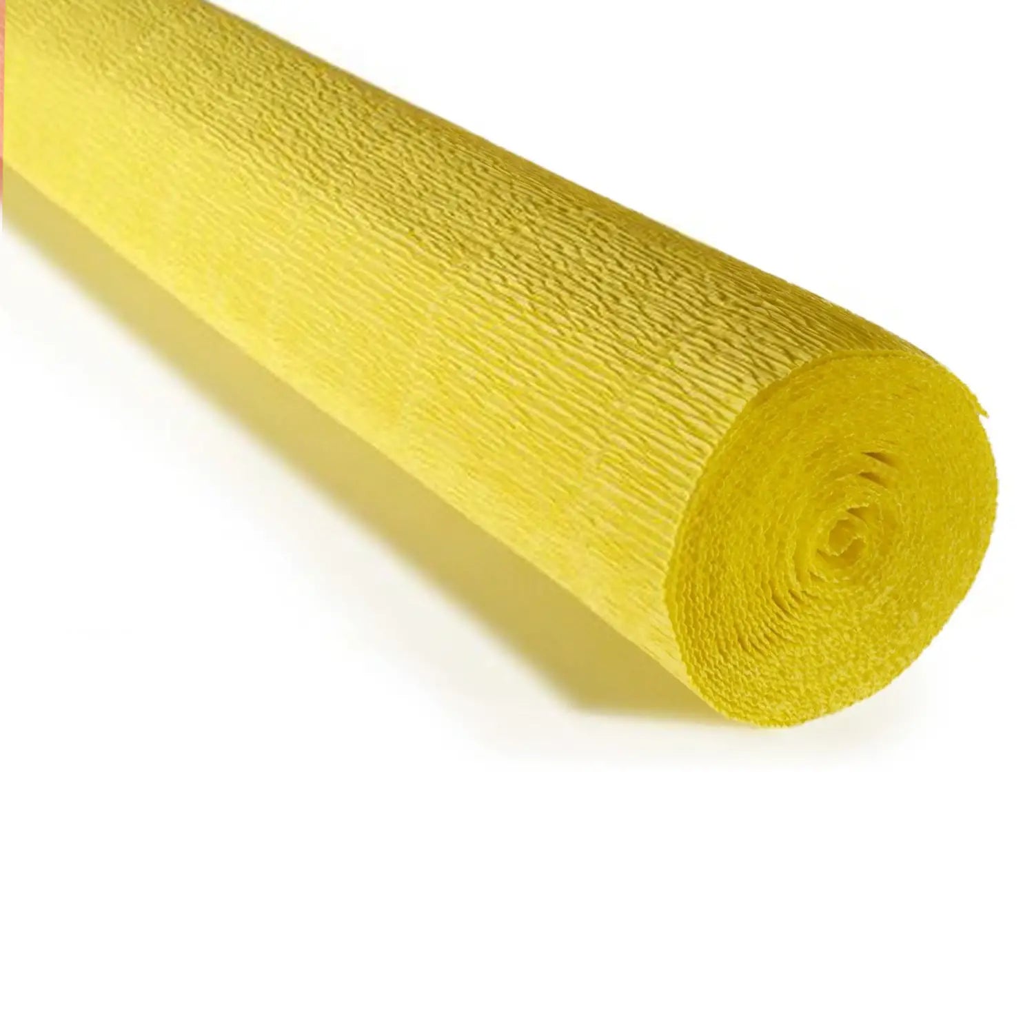CARTA CRESPA GR.180 - ROTOLO CM.50X250 - GIALLO VIVO