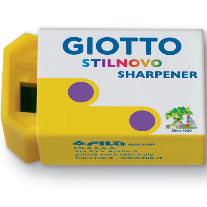TEMPERAMATITE STILNOVO SHARPENER 1 FORO GIALLO
