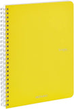 QUADERNO C/SPIRALE ECOQUA A5 1RIG CARTONATO GIALLO