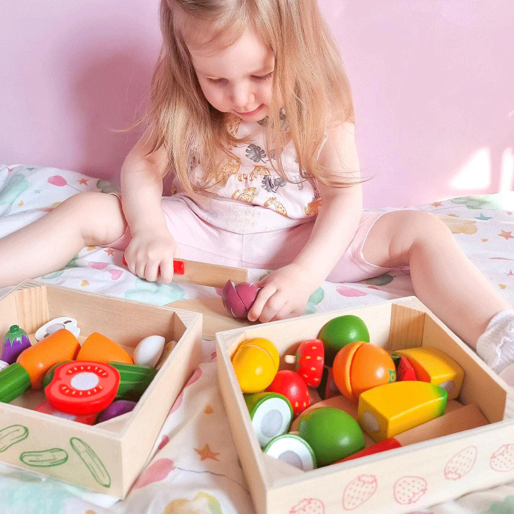 Gioco In Legno Taglia La Frutta