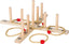 Gioco Anelli In Legno Con 5 Cerchi Di Corda