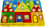 Tombola Dei Colori In Legno - 95 Pezzi