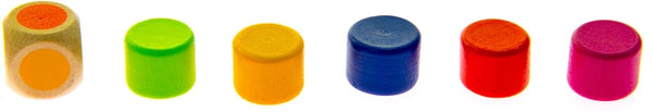 Tombola Dei Colori In Legno - 95 Pezzi