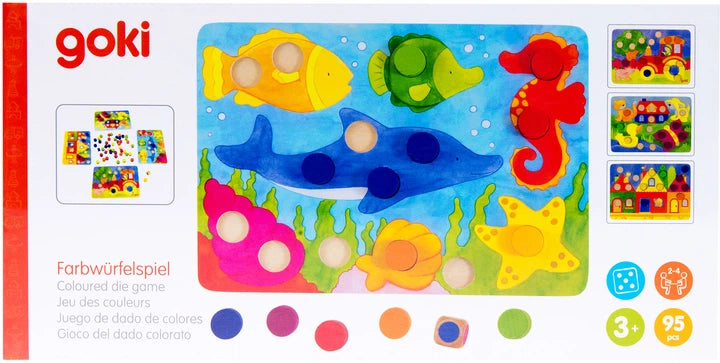 Tombola Dei Colori In Legno - 95 Pezzi Immagine principale del prodotto