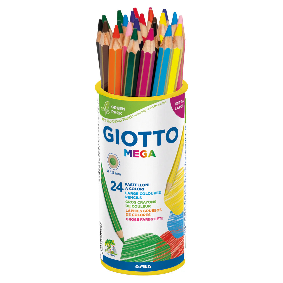 MATITONI GIOTTO MEGA PZ.24 IN 12 COL.