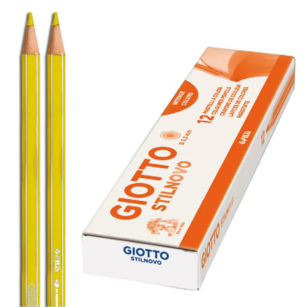 MATITE GIOTTO STILNOVO MONOCOLORE GIALLO PZ. 12