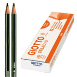 MATITE GIOTTO STILNOVO MONOCOLORE NERO PZ. 12