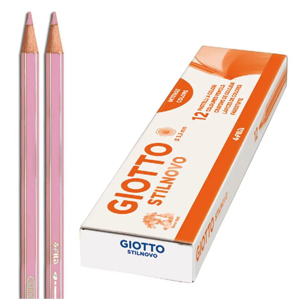 MATITE GIOTTO STILNOVO MONOCOLORE ROSA PZ. 12 Immagine principale del prodotto