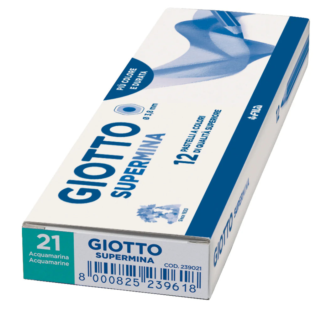 PASTELLO SUPERMINA GIOTTO ACQUAMARINA PZ.12