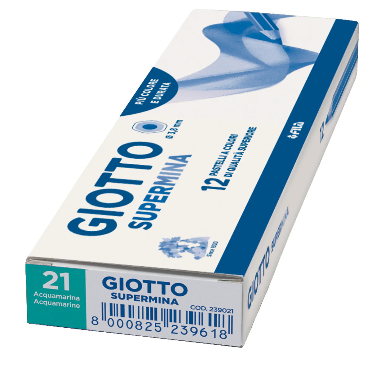 PASTELLO SUPERMINA GIOTTO ACQUAMARINA PZ.12