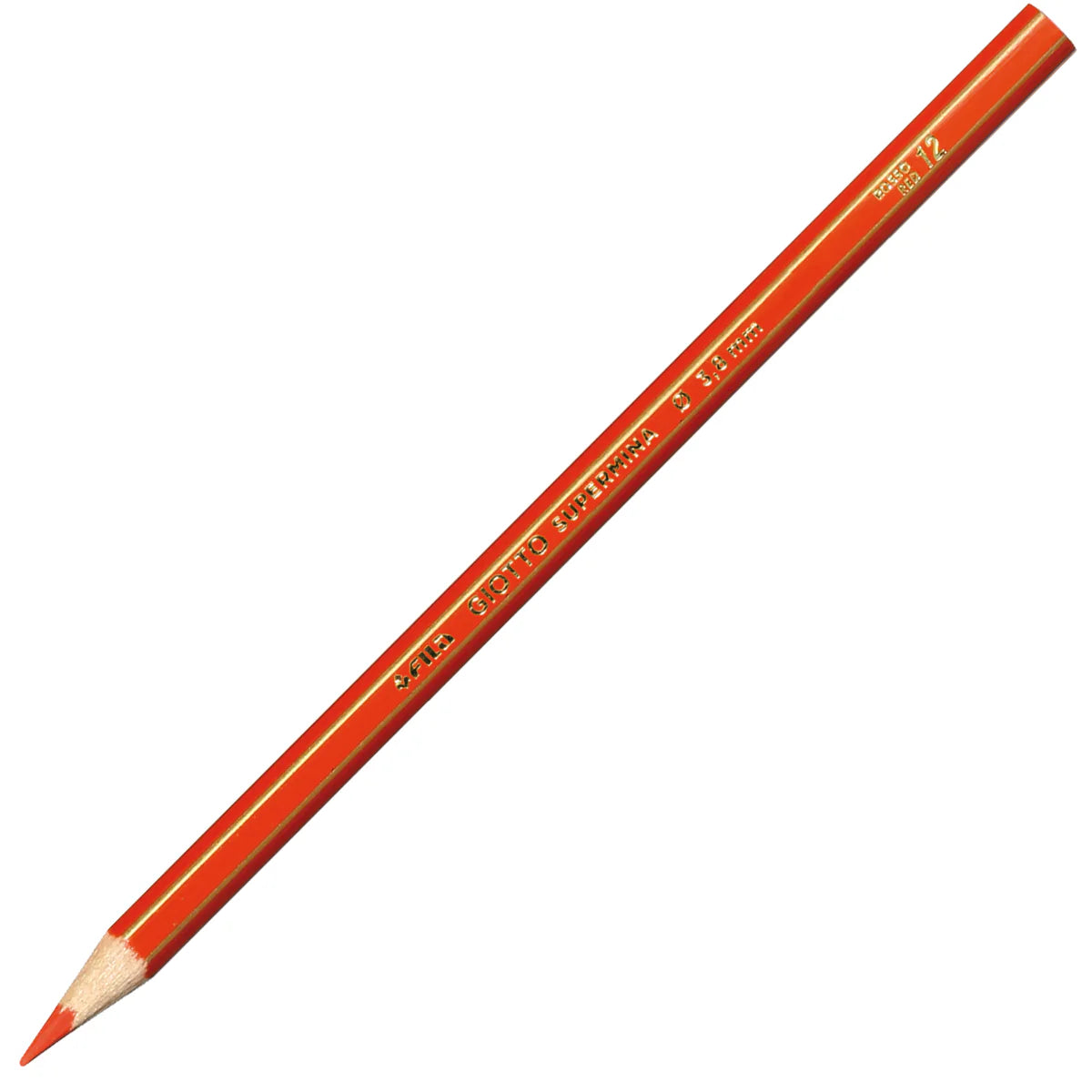 PASTELLO SUPERMINA GIOTTO ARANCIONE FLUO PZ.12