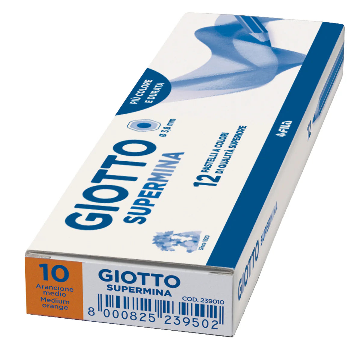 PASTELLO SUPERMINA GIOTTO ARANCIONE MEDIO PZ.12