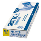 PASTELLO SUPERMINA GIOTTO GIALLO PZ.12