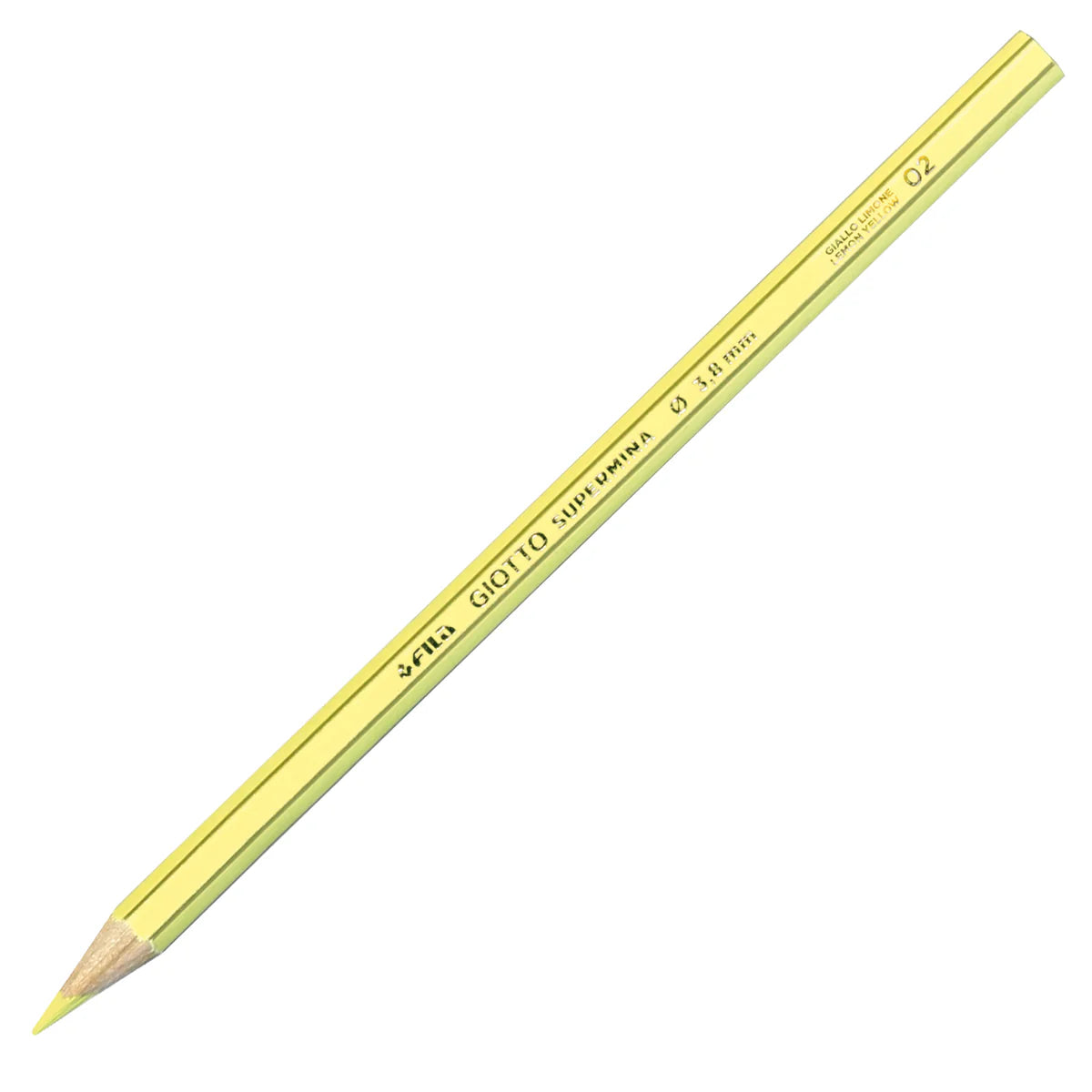 PASTELLO SUPERMINA GIOTTO GIALLO LIMONE PZ.12