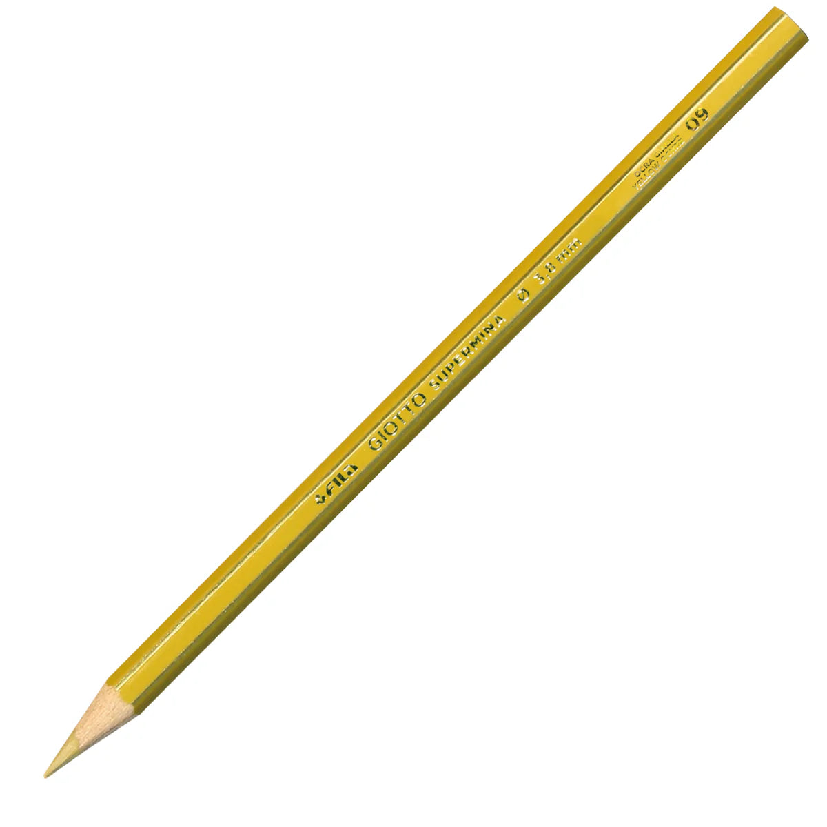 PASTELLO SUPERMINA GIOTTO GIALLO OCRA PZ.12