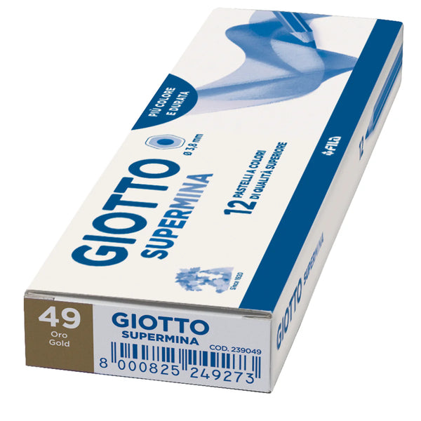 PASTELLO SUPERMINA GIOTTO ORO PZ.12